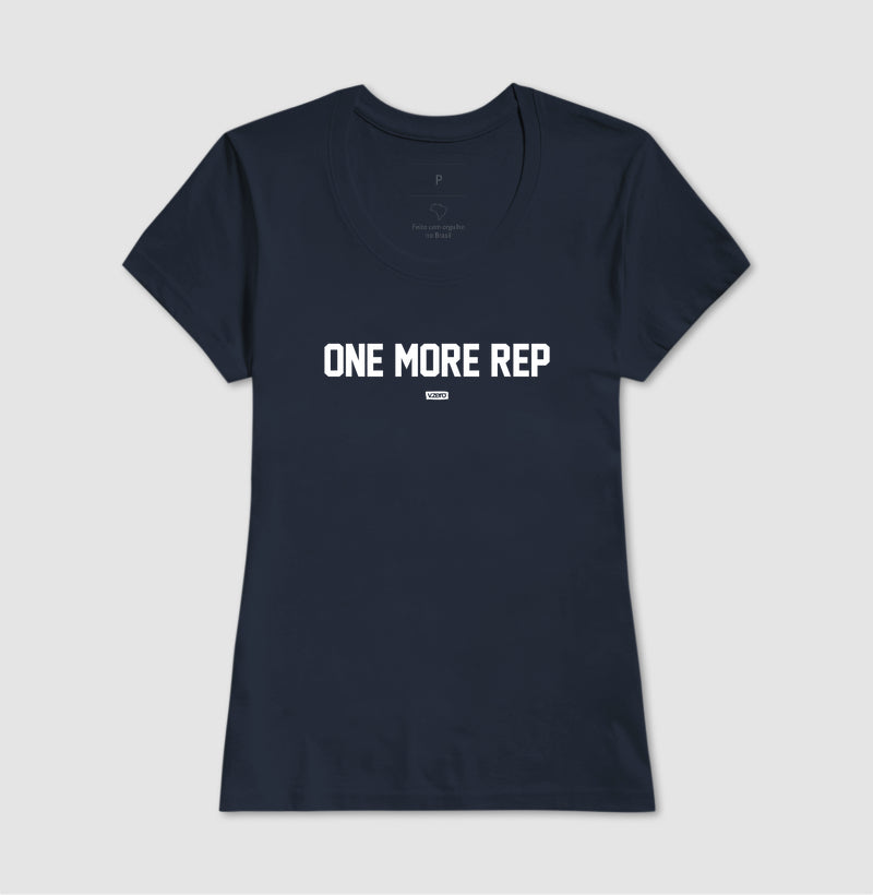 Camiseta Fem. V.Zero - One more RepCamiseta V.Zero - One more Rep