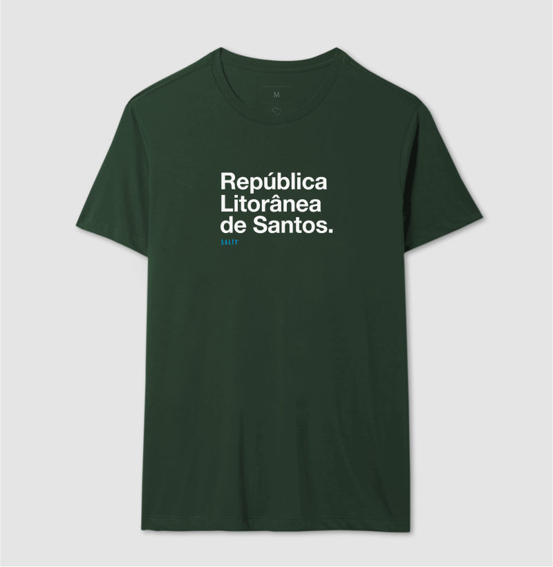 Camiseta Salty - República Litorânea de Santos