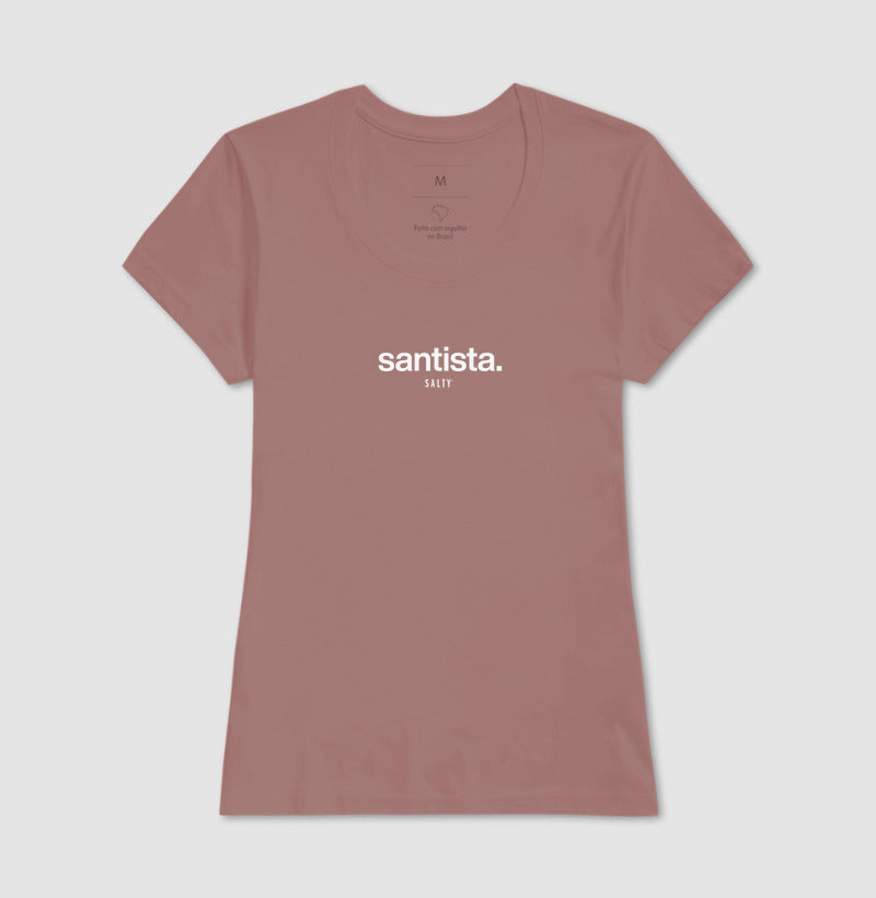 Camiseta Fem. Salty - Santista