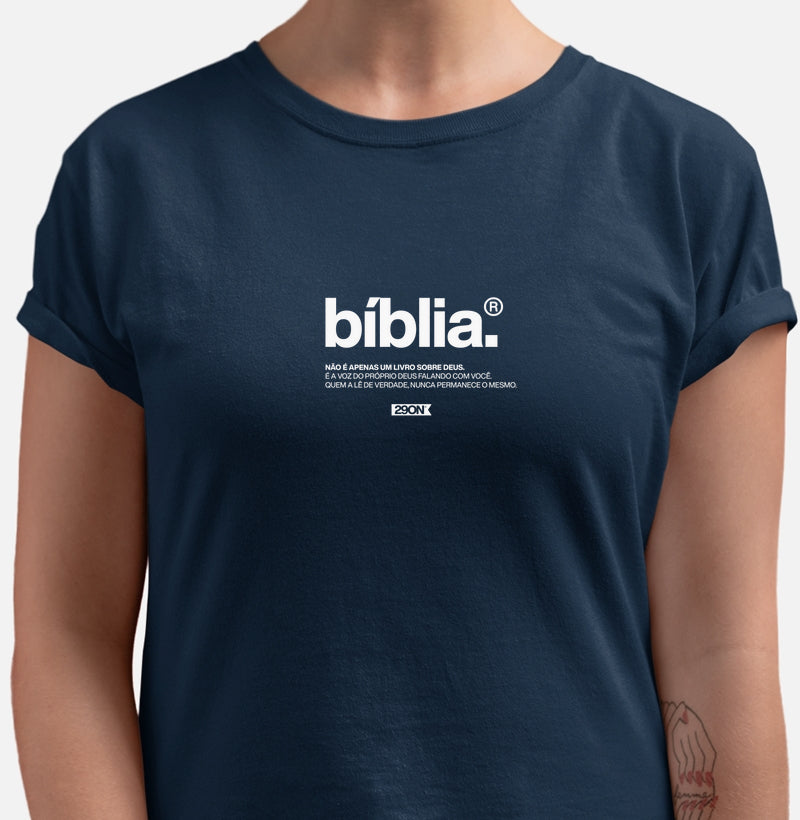 Camiseta Fem. 29ON - Bíblia Texto