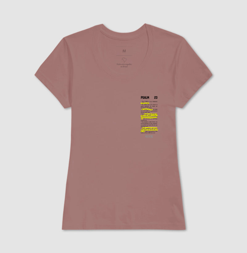 Camiseta Fem. 29ON - Salmo 23