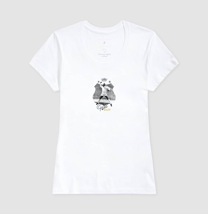 Camiseta Fem. Salty - Símbolo Pelé