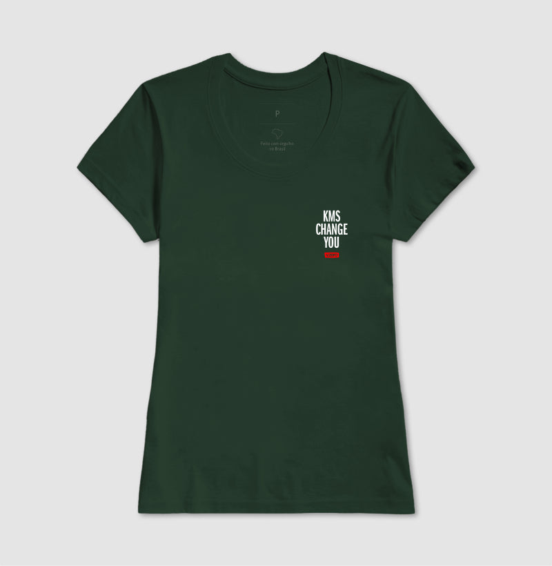 Camiseta Fem. V.Zero - Kms Change You