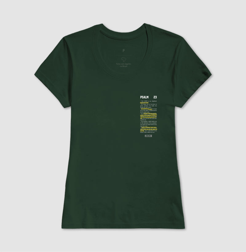 Camiseta Fem. 29ON - Salmo 23