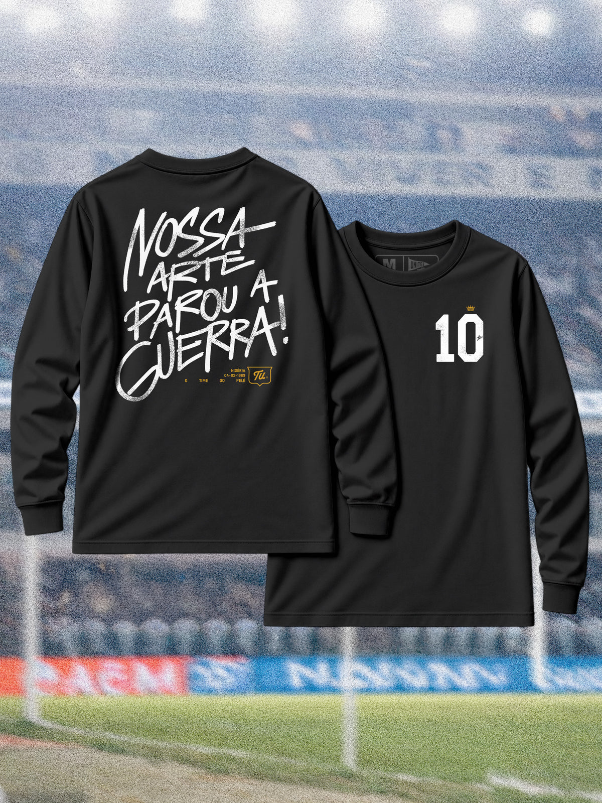 Camiseta Tu - Nossa arte parou a guerra