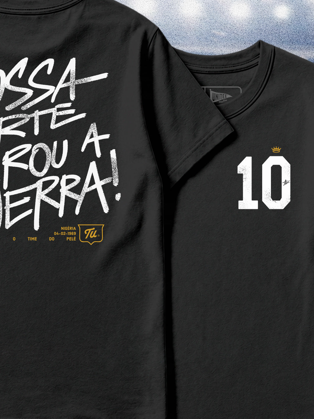 Camiseta Tu - Nossa arte parou a guerra