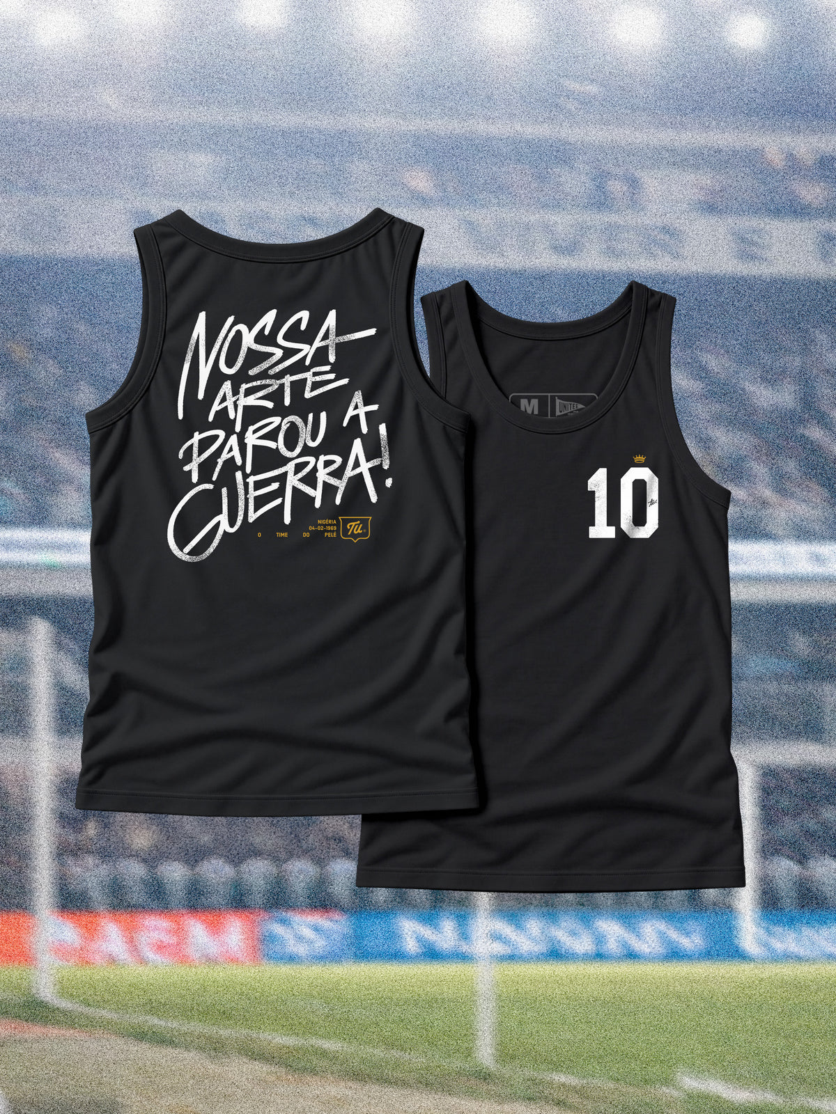 Camiseta Tu - Nossa arte parou a guerra