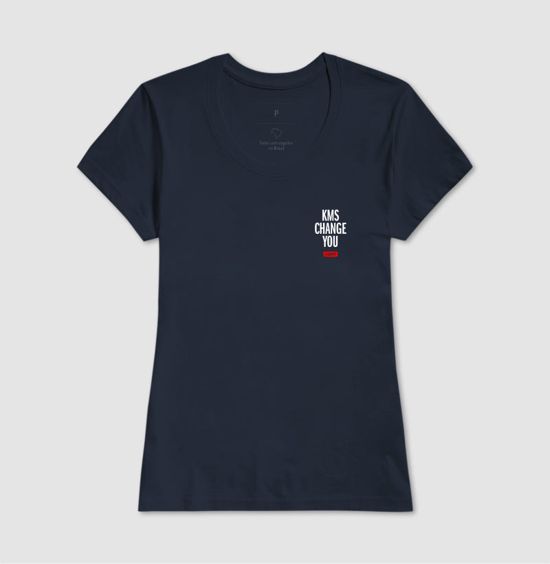 Camiseta Fem. V.Zero - Kms Change You