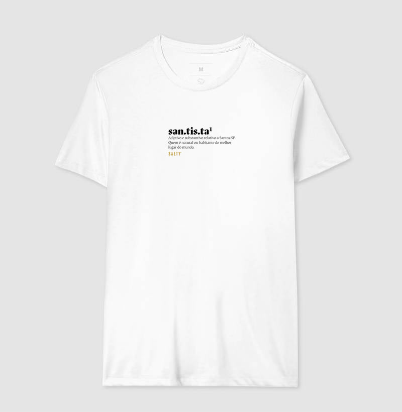 Camiseta Salty - Santista Dicionário