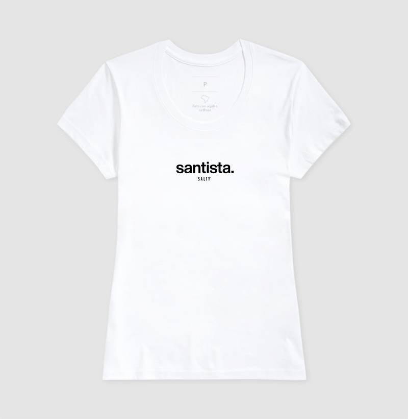 Camiseta Fem. Salty - Santista