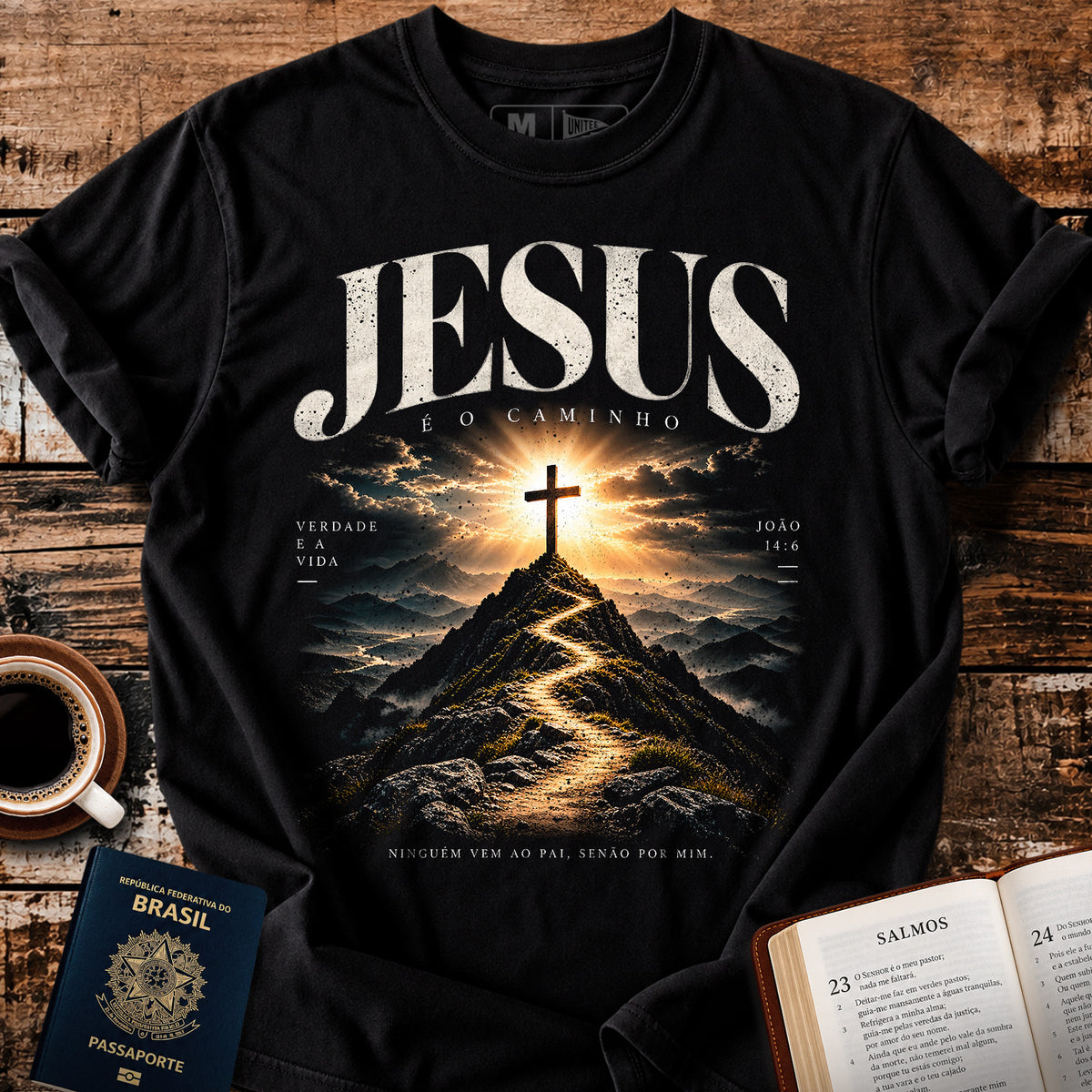 Camiseta Jesus Lab - Jesus é o Caminho