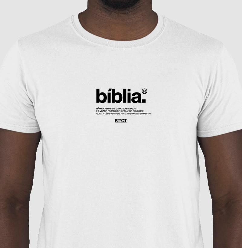 Camiseta 29ON - Bíblia Texto