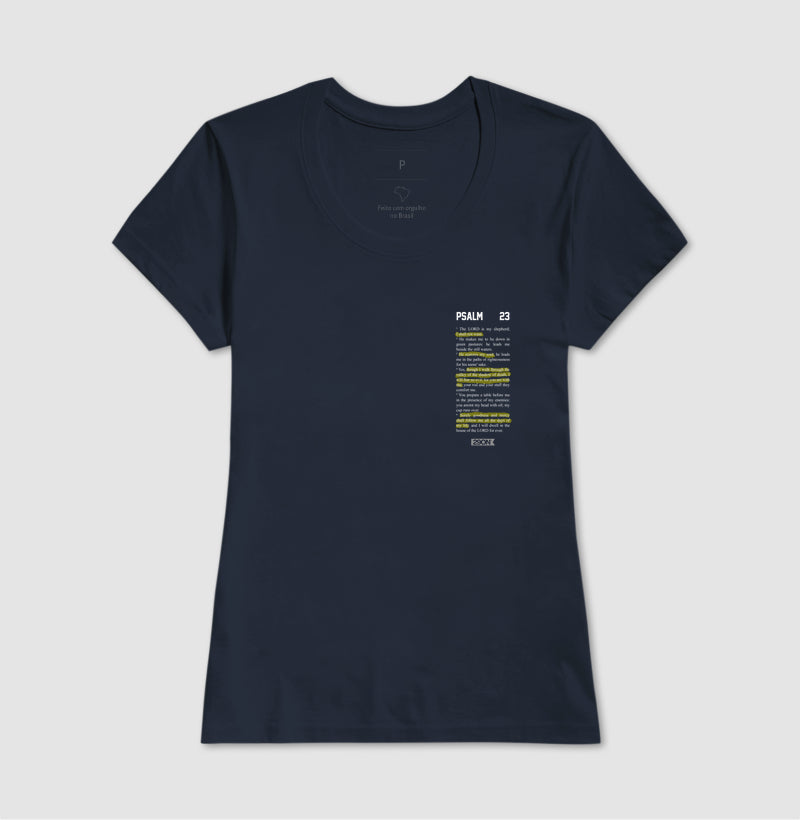 Camiseta Fem. 29ON - Salmo 23