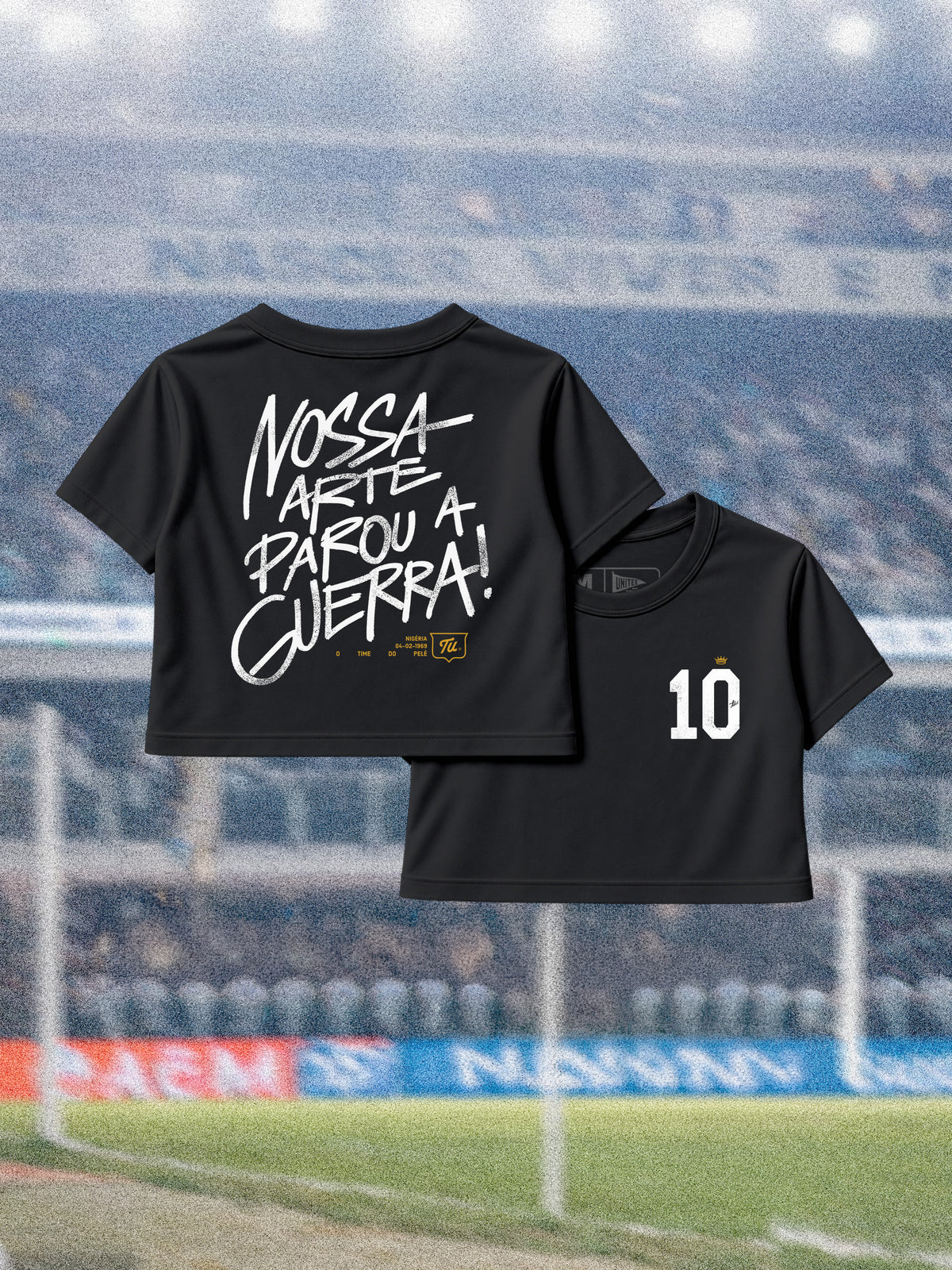 Camiseta Tu - Nossa arte parou a guerra