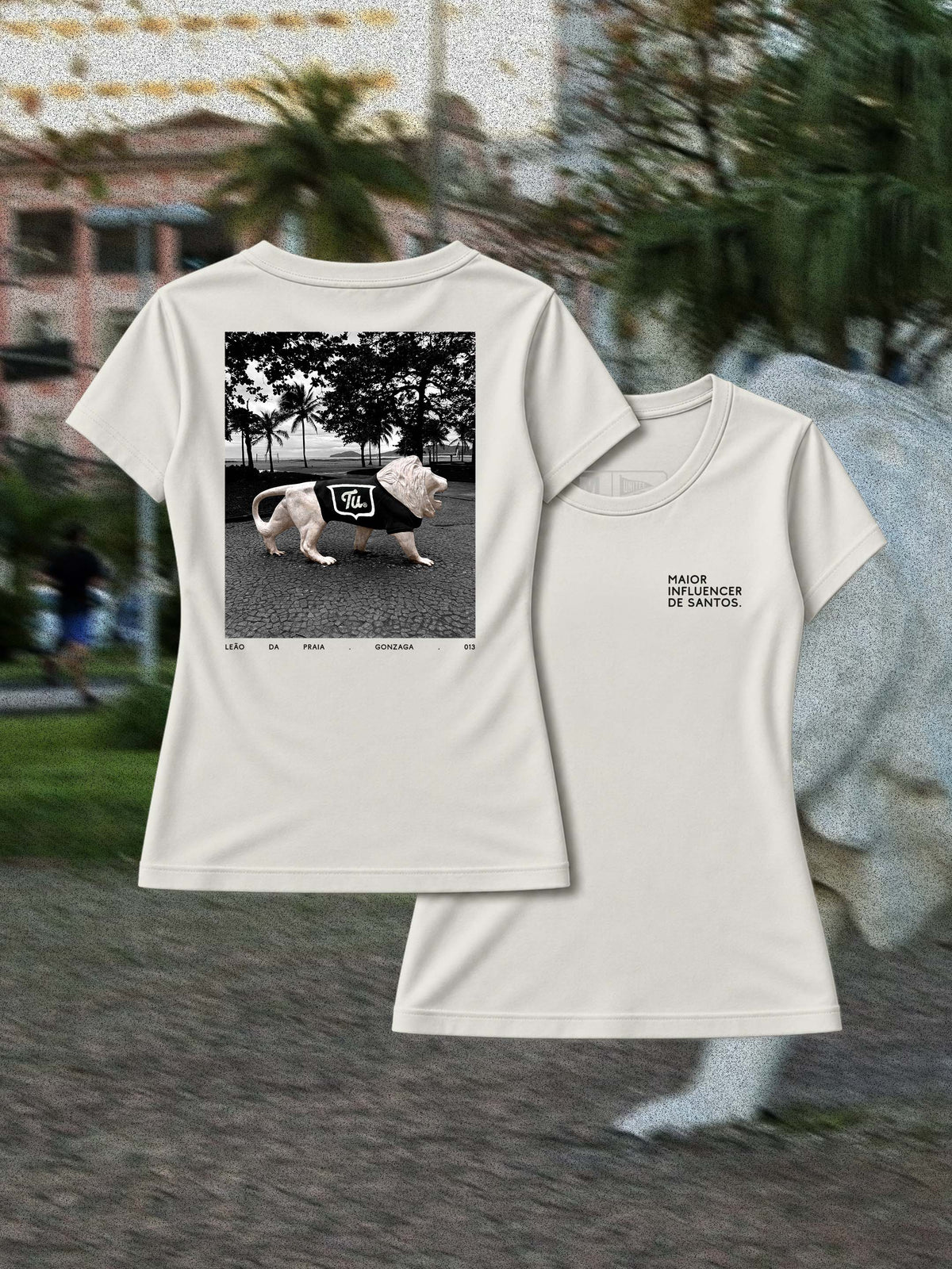 Camiseta Tu - Leão da Praia