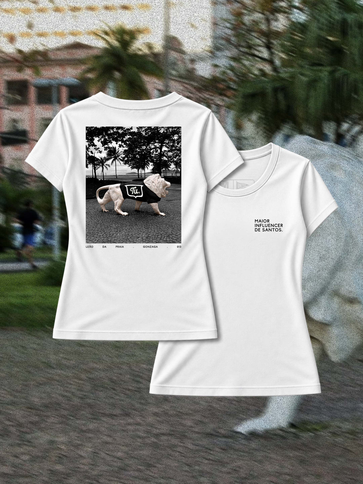 Camiseta Tu - Leão da Praia