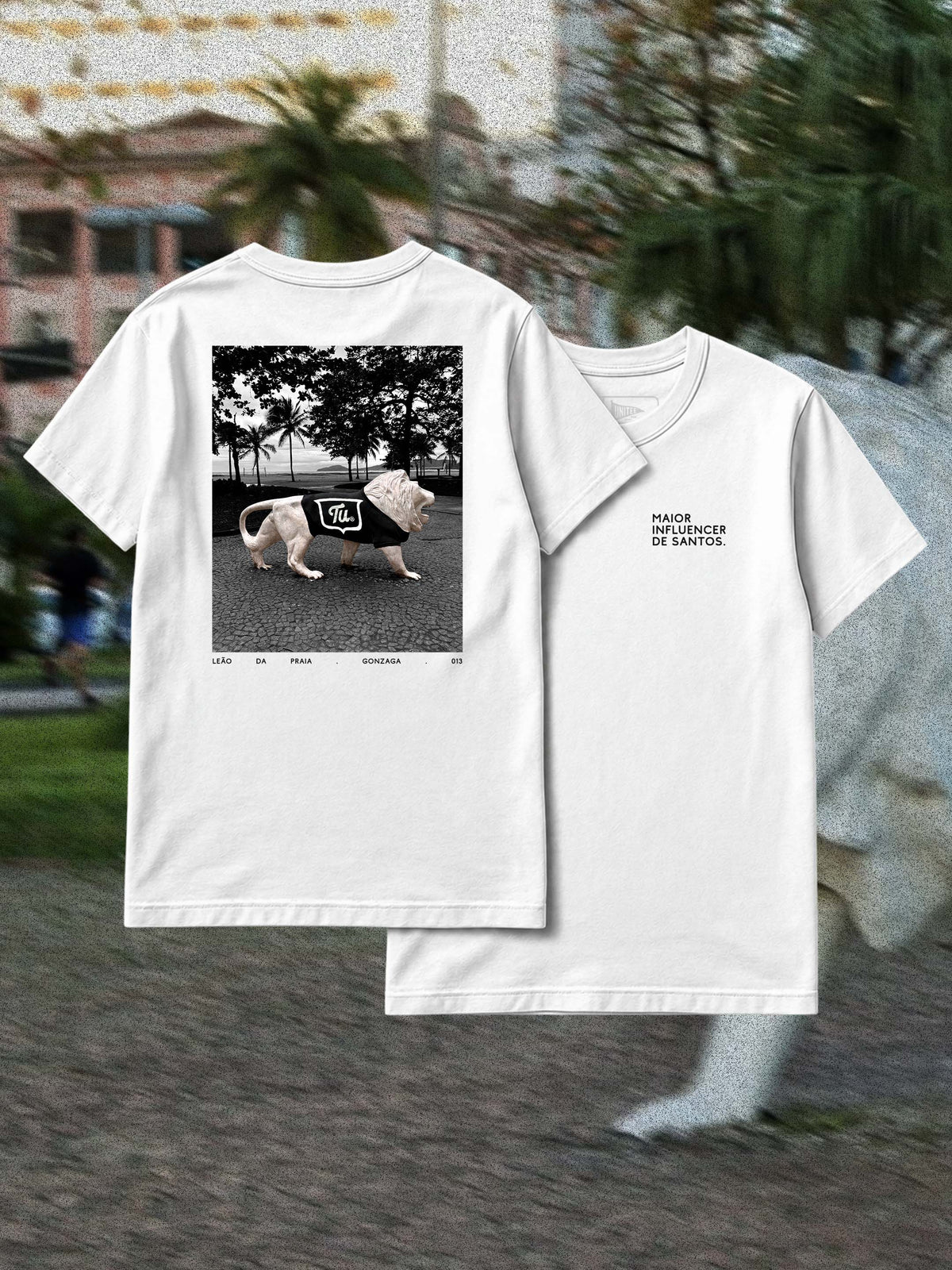 Camiseta Tu - Leão da Praia