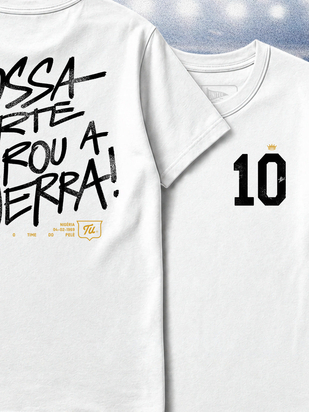 Camiseta Tu - Nossa arte parou a guerra