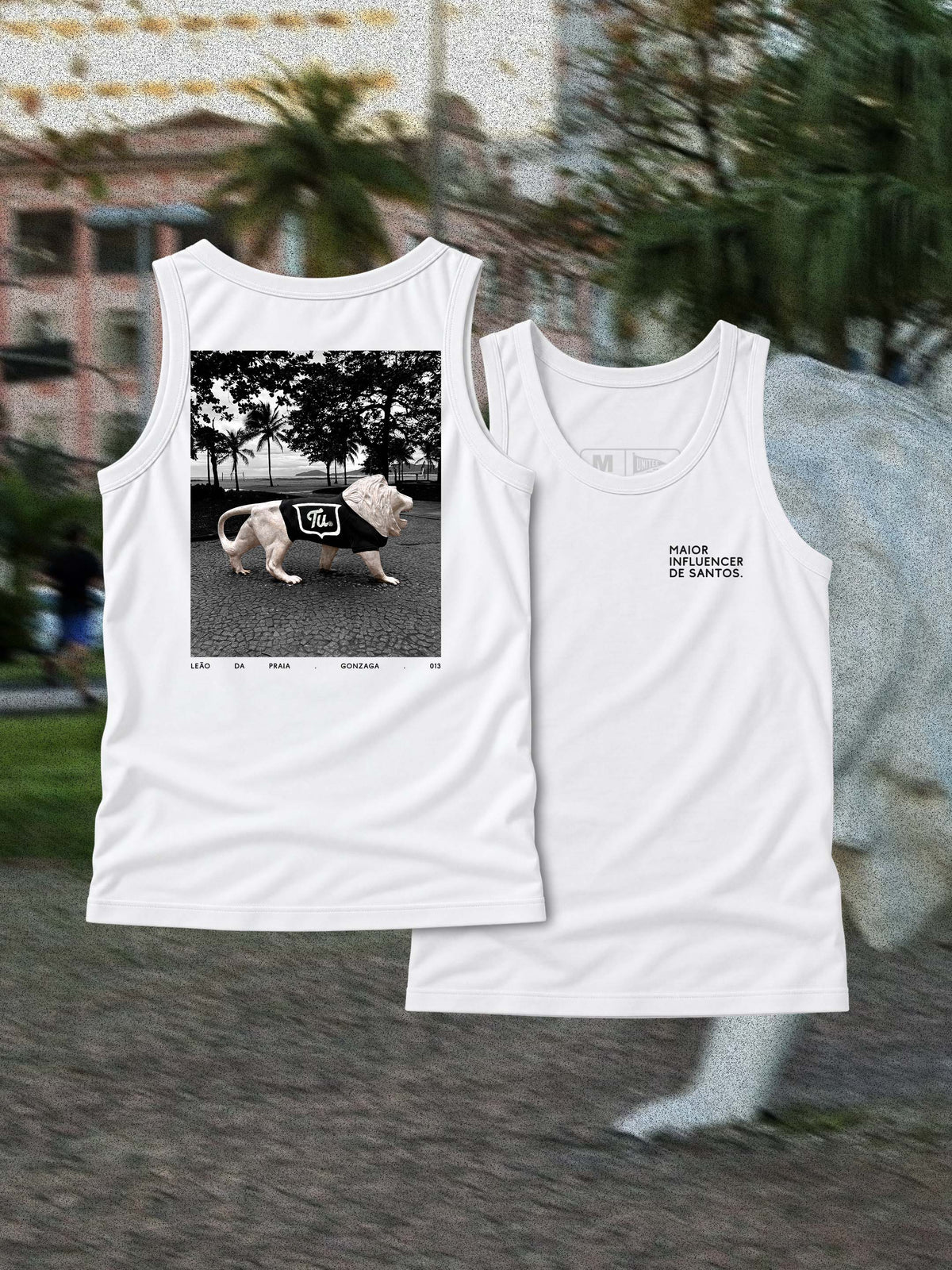 Camiseta Tu - Leão da Praia