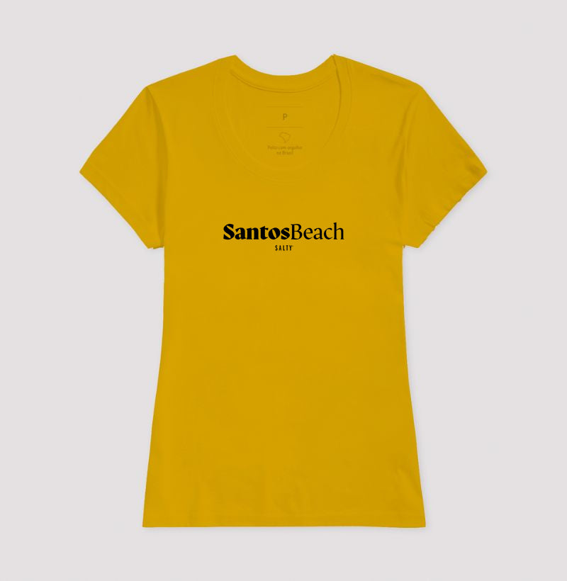 Camiseta Fem. Salty - SantosBeach