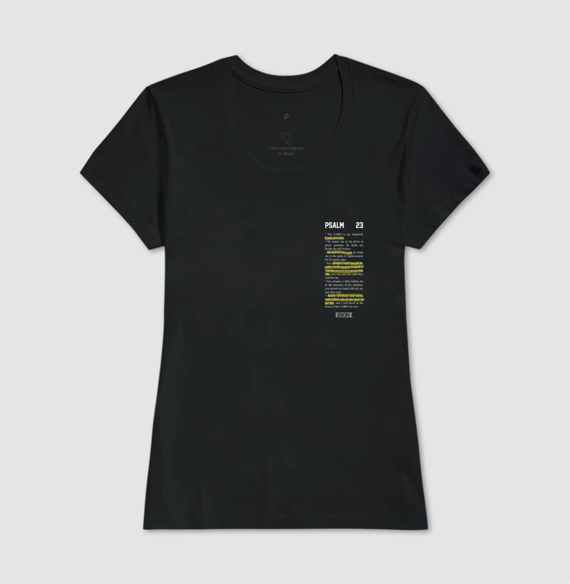 Camiseta Fem. 29ON - Salmo 23