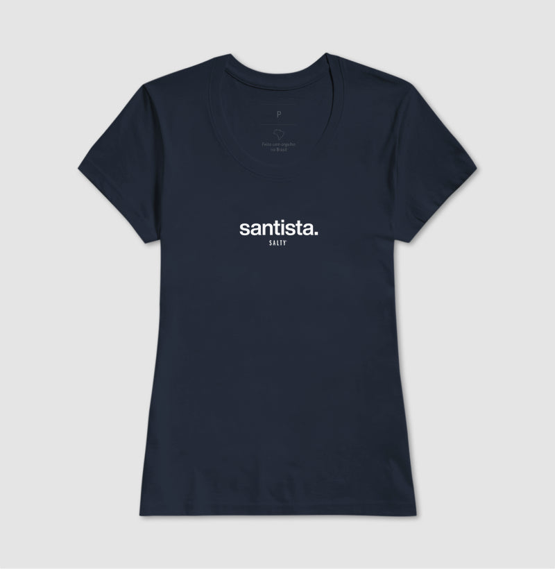 Camiseta Fem. Salty - Santista