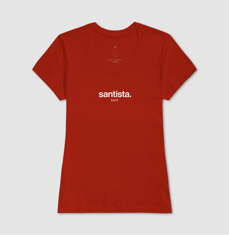 Camiseta Fem. Salty - Santista