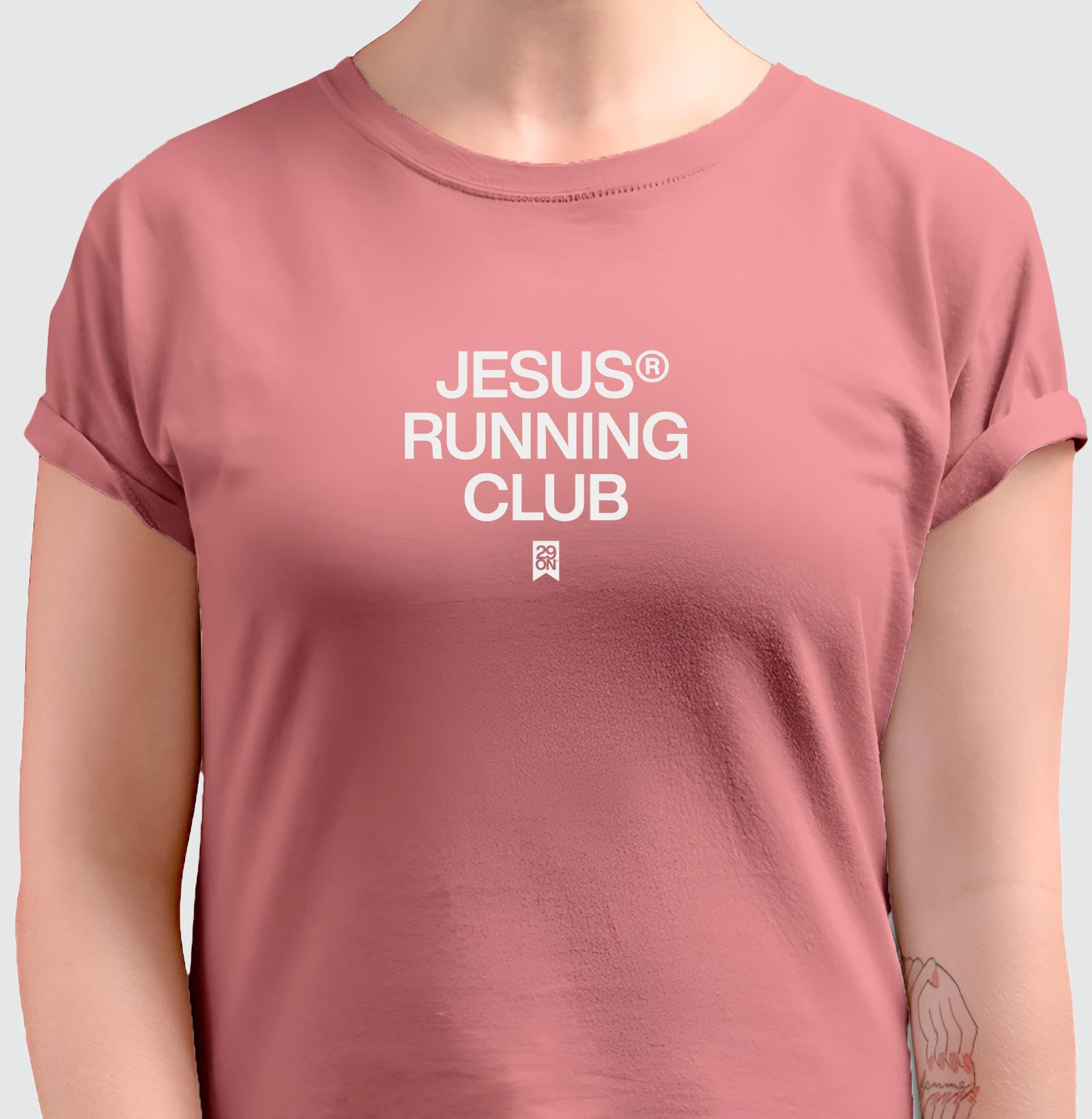 Camiseta Fem. 29ON - Jesus Running Club