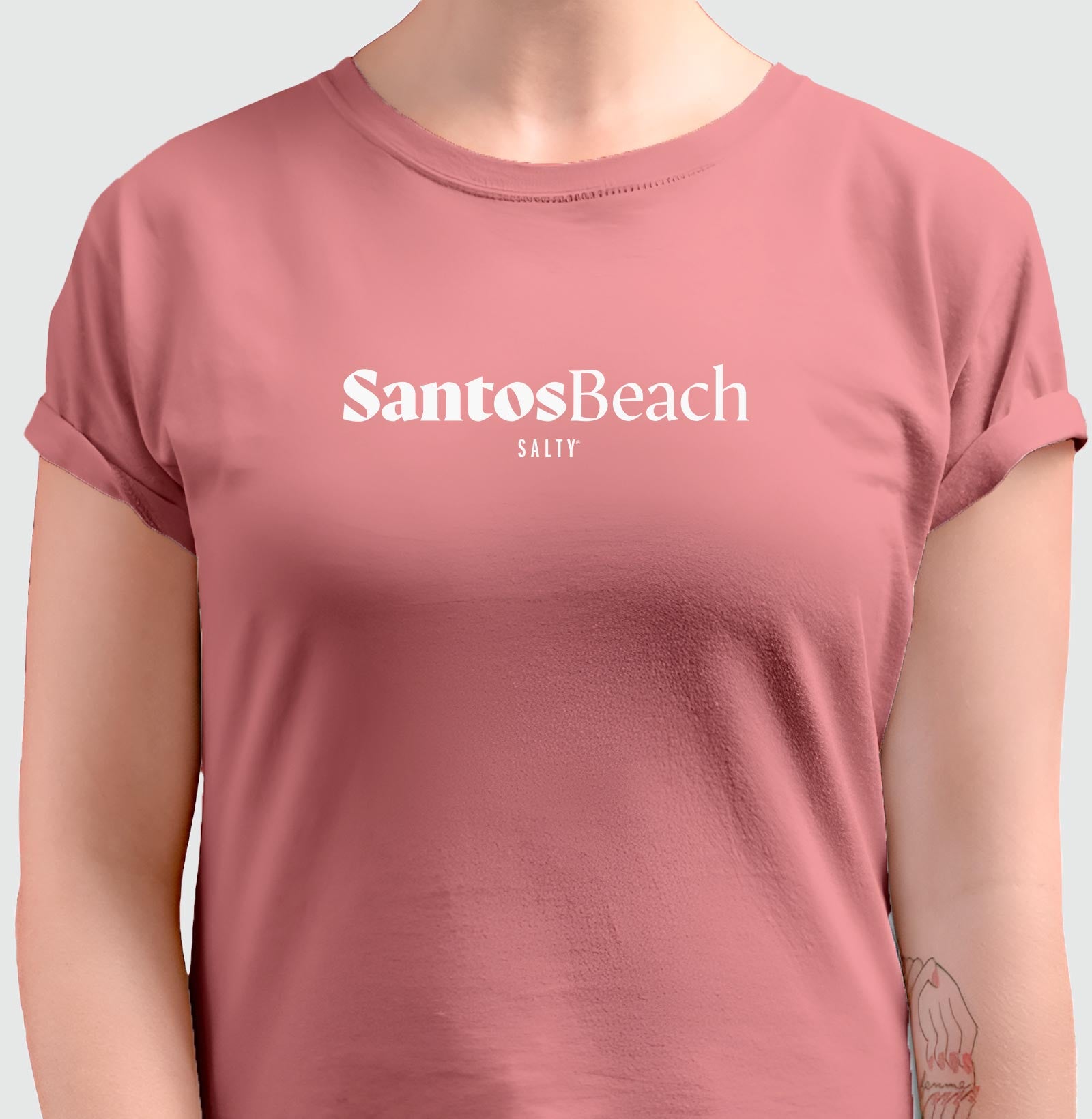 Camiseta Fem. Salty - SantosBeach